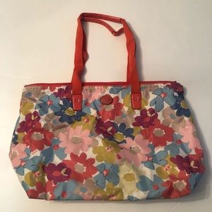 Coach floral Overnight or Day  bag